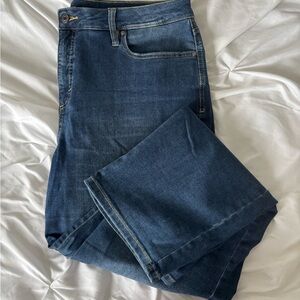 Style & Co. Blue Straight Jeans with Classic Indigo Wash
